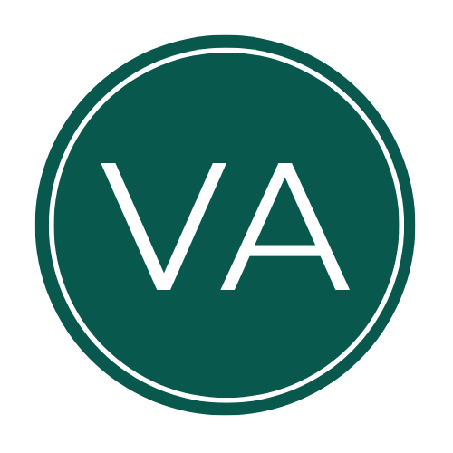 The initials VA